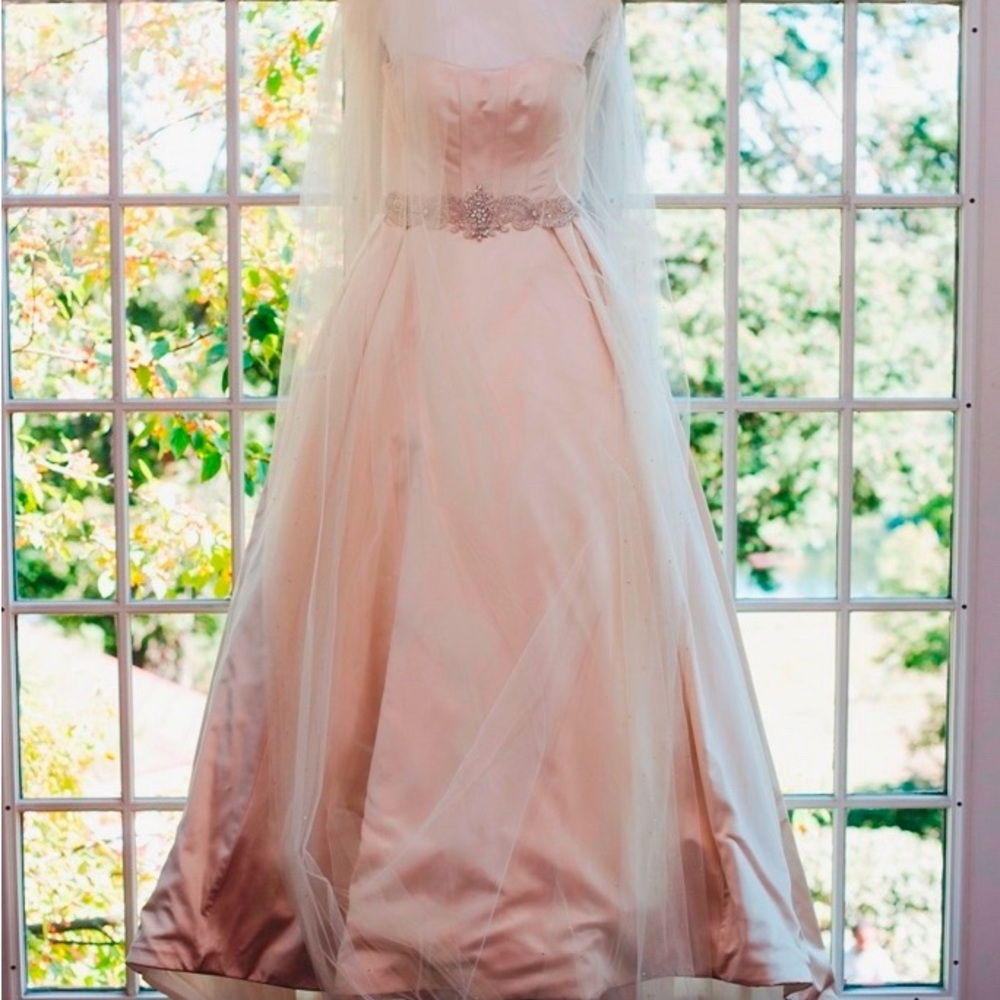 Sophisticated Cream Bridal Gown
